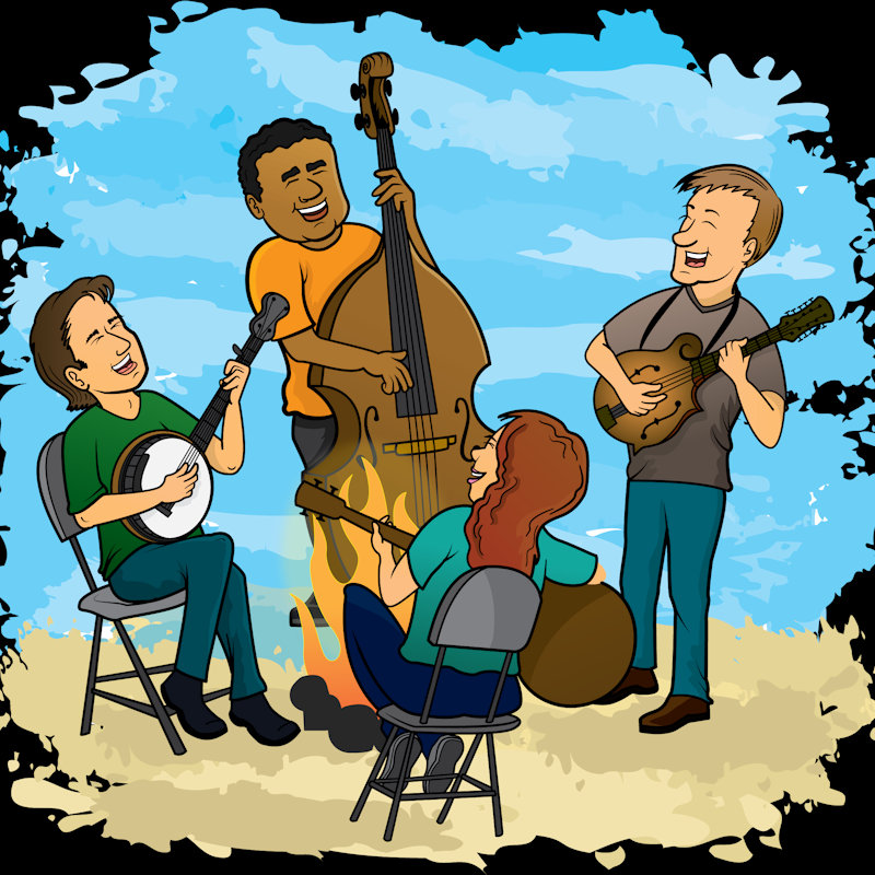 Jam Session Gathering - Deepdale Festival | 26th to 29th September 2019 - Join fellow jamming enthusiasts with your accoustic instruments or voices, and see where the music takes you.