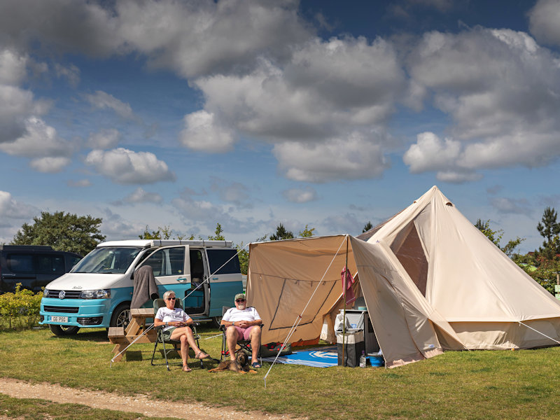Deepdale Camping for tents, trailer tents, campervans, motorhomes, RVs, winnebagos and hammocks