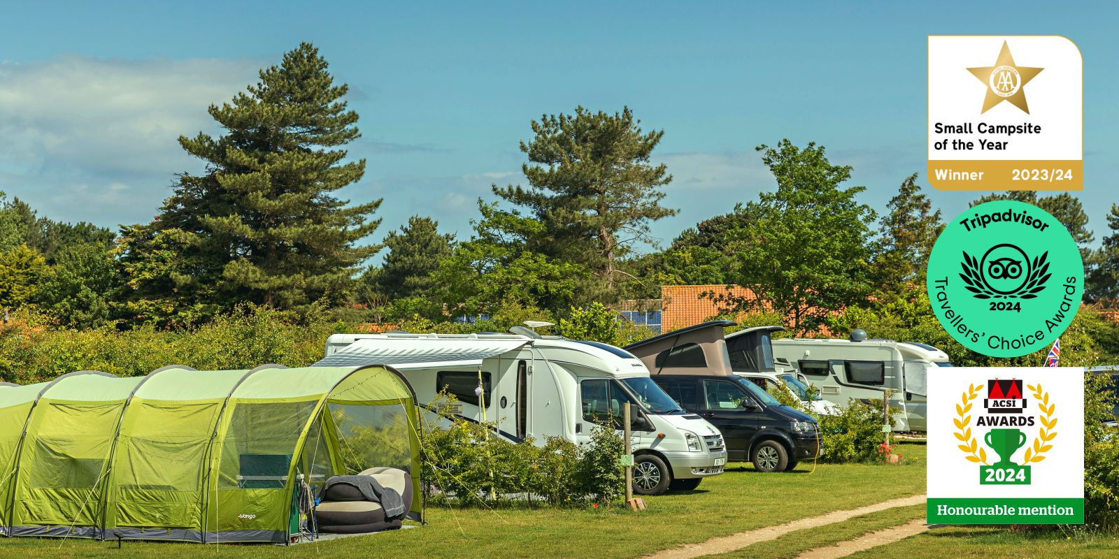 Deepdale Camping on the beautiful North Norfolk Coast